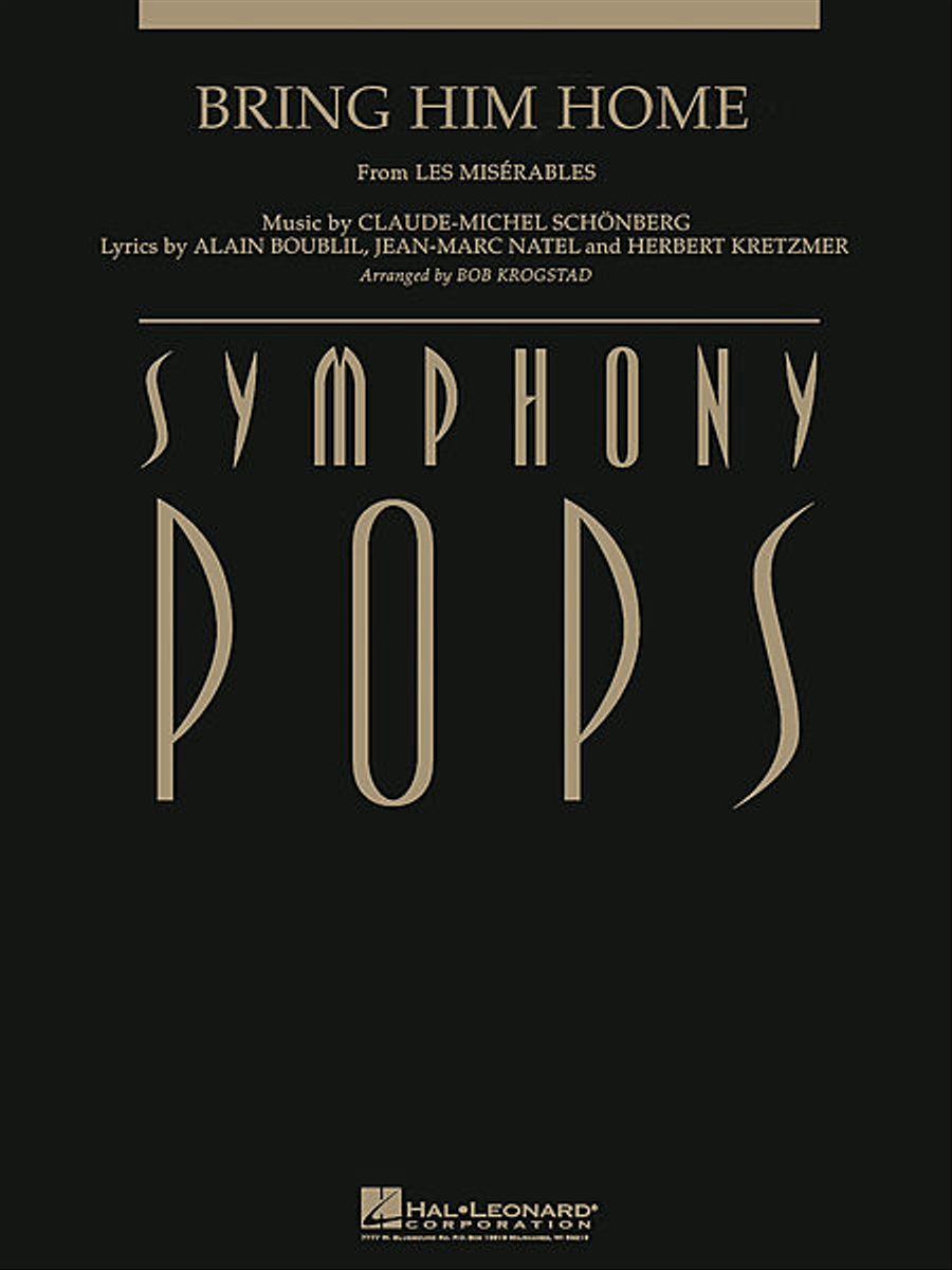 Bring Him Home Bring Him Home Orchestra scores gallery preview page 1