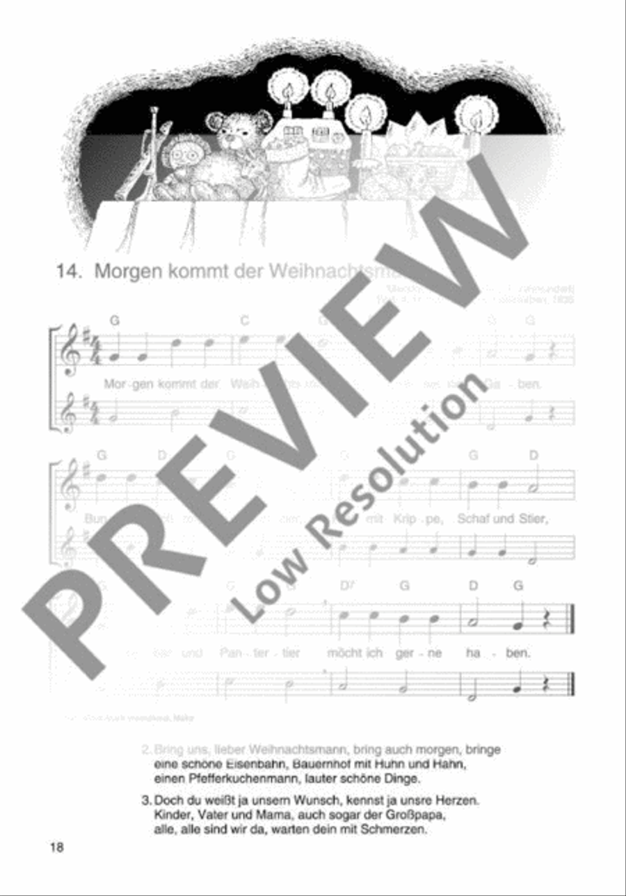 Die schönsten Weihnachtslieder Flute Duet scores gallery preview page 19
