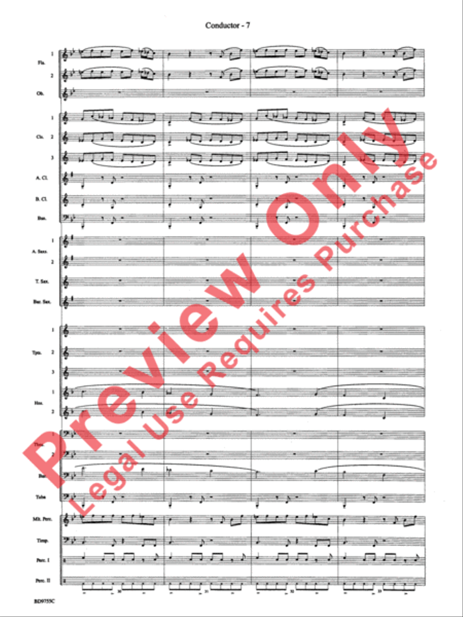 The Maelstrom The Maelstrom Concert Band scores gallery preview page 10