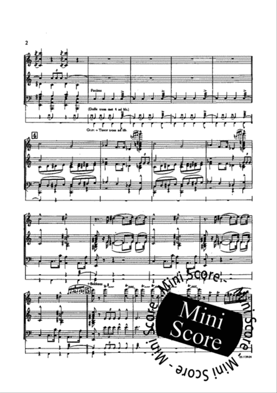 Winchester Cathedral Concert Band scores gallery preview page 8