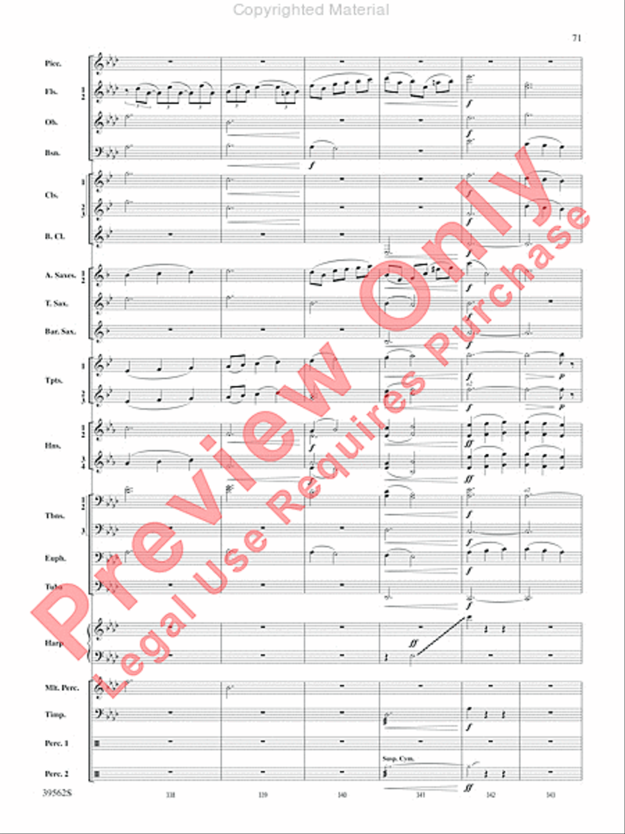 The Complete Harry Potter Concert Band scores gallery preview page 72