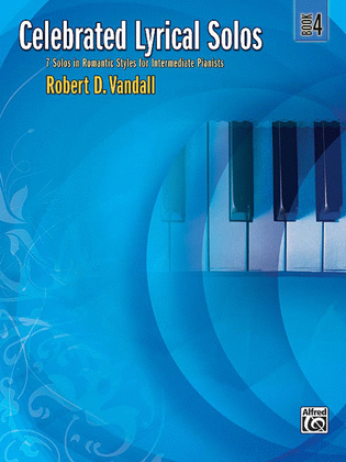 Book cover for Celebrated Lyrical Solos, Book 4