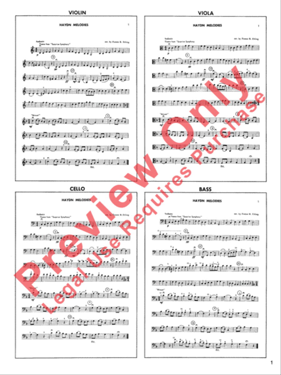Solo Time for Strings, Book 3 Chamber Orchestra scores gallery preview page 7