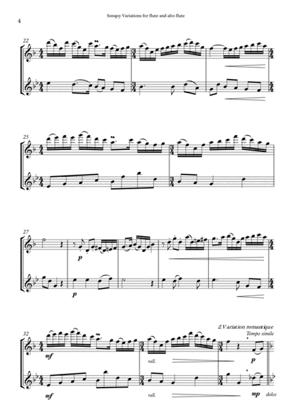 SONQOY VARIATIONS for flute and alto flute image number null