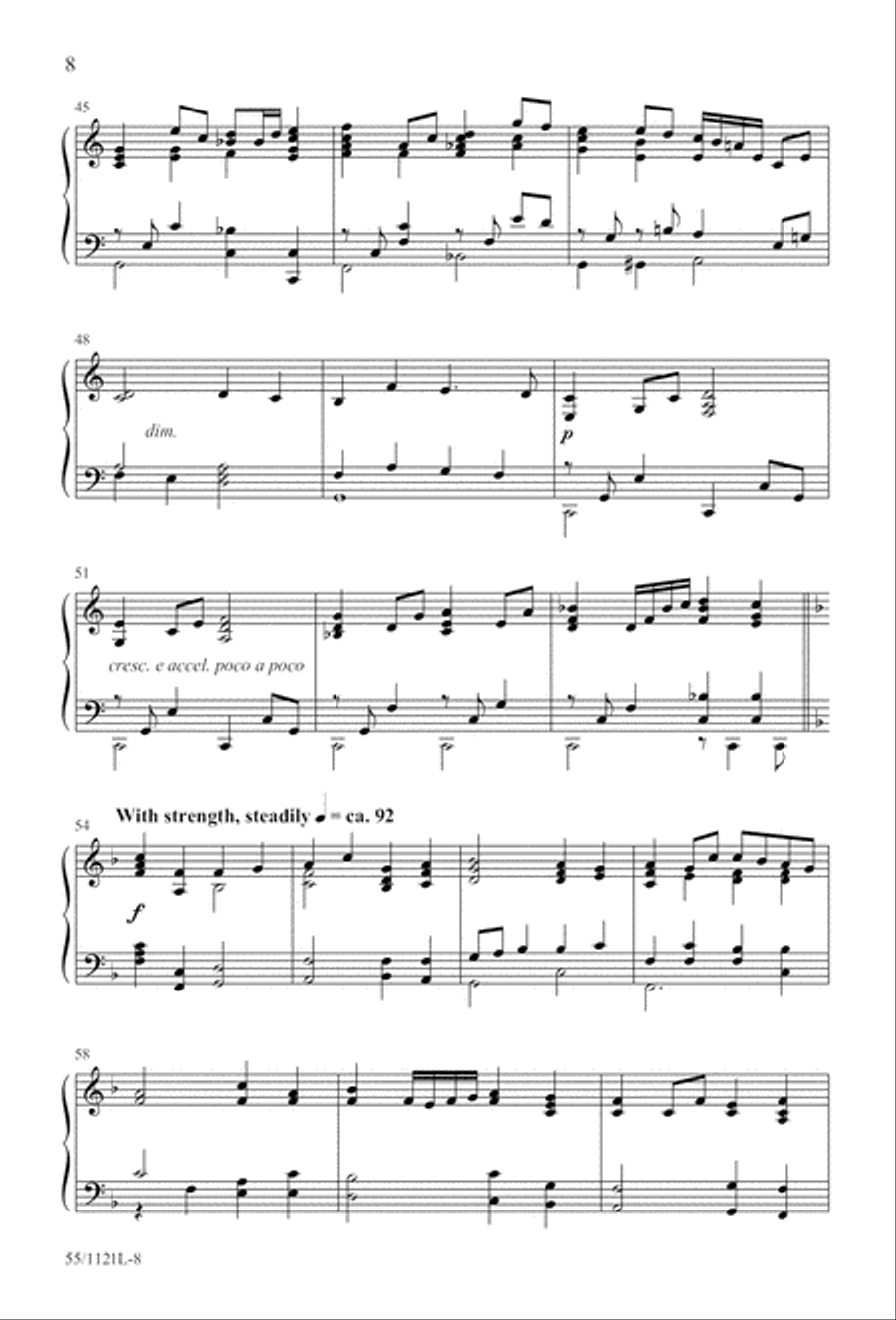 Touched by the Christ Touched by the Christ 3-Part scores gallery preview page 9