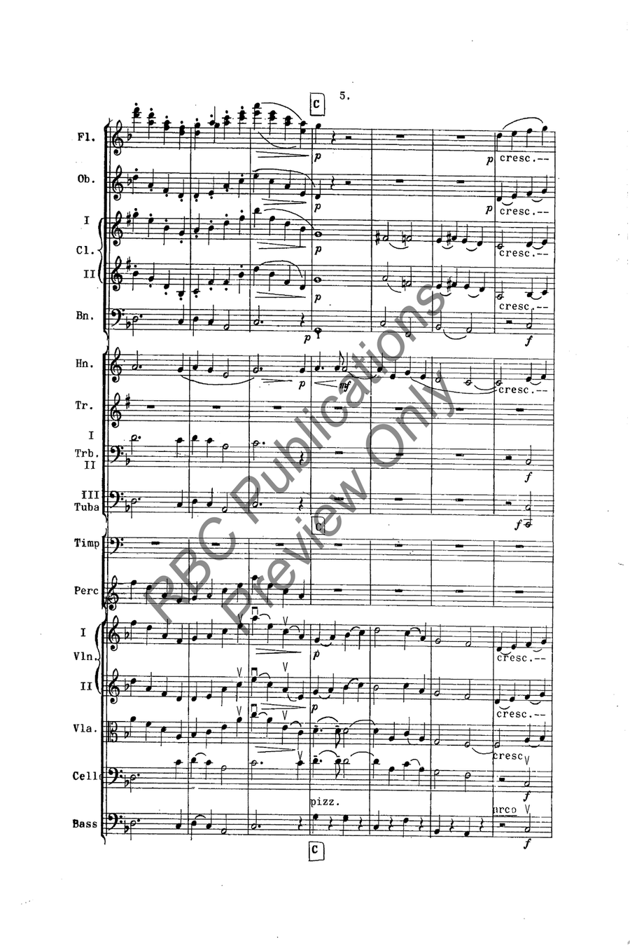 Shenandoah Full Orchestra scores gallery preview page 7