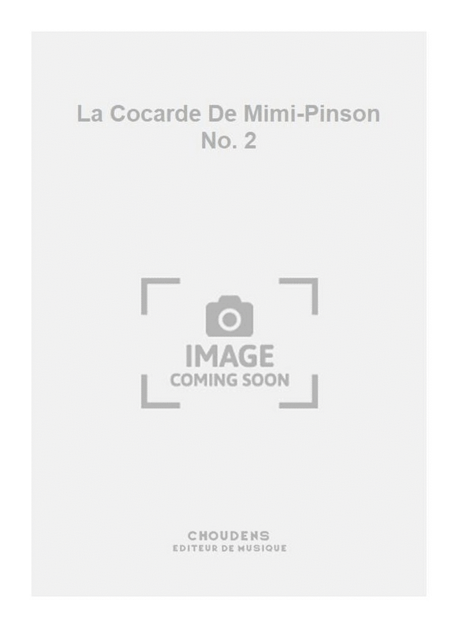 La Cocarde De Mimi-Pinson No. 2 Voice scores gallery preview page 1