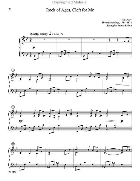 Land of Rest: Easy Hymn-Based Piano Expressions for Hope and Comfort image number null