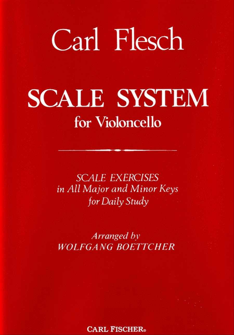 Scale System For Violoncello Cello scores gallery preview page 1