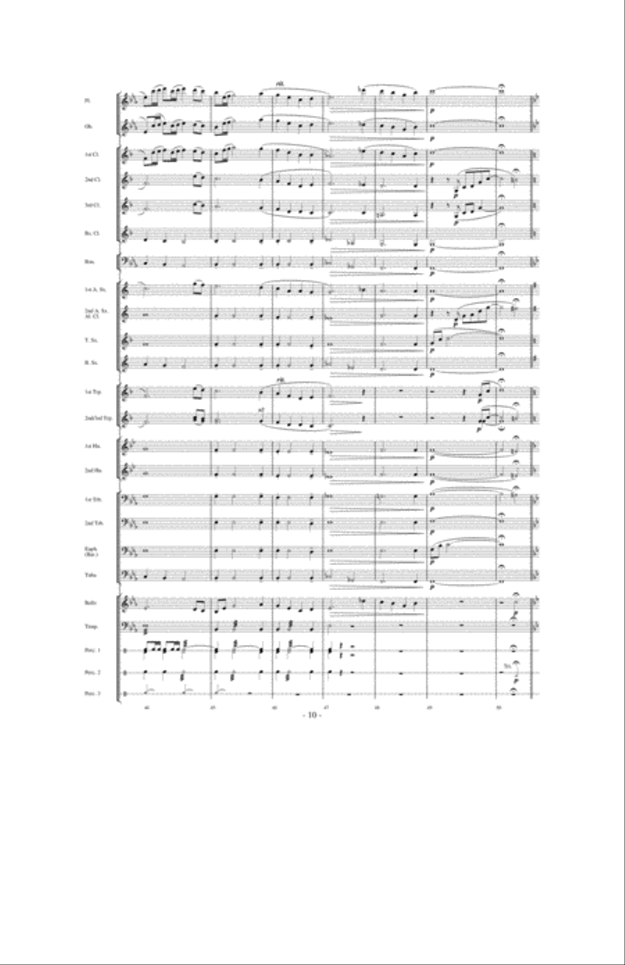 Spirit of the Pioneers Spirit of the Pioneers Concert Band scores gallery preview page 9