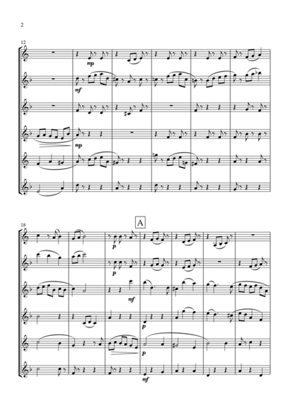 "Waltz of the Harlequins" for Clarinet Choir image number null