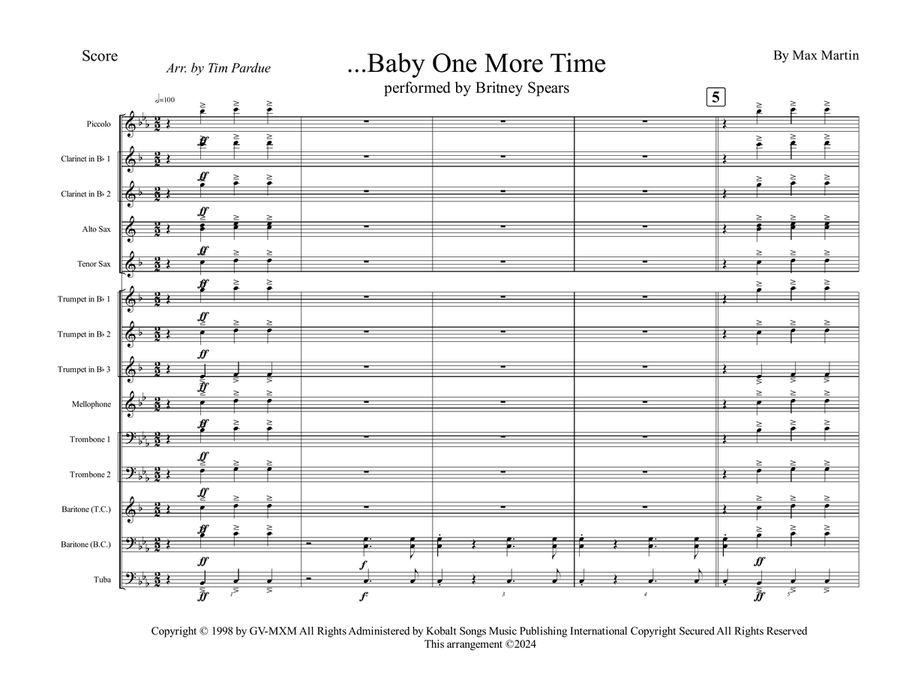 Book cover for ...baby One More Time