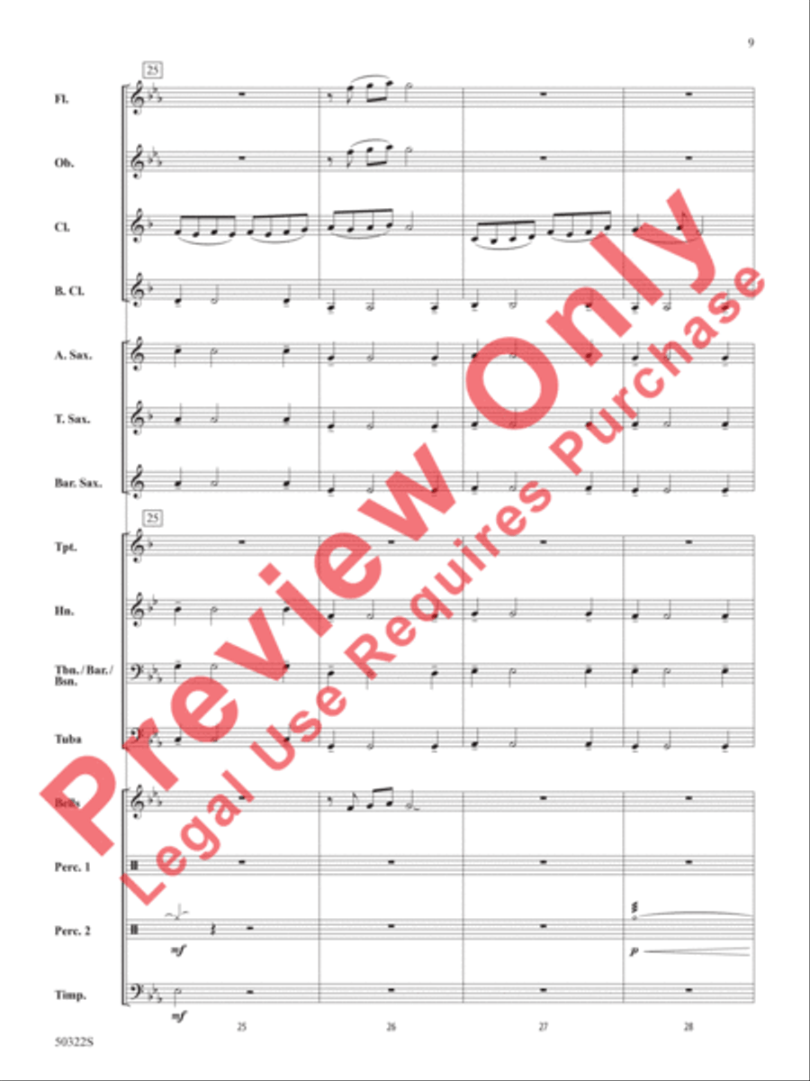 A Scottish Hymn A Scottish Hymn Concert Band scores gallery preview page 10