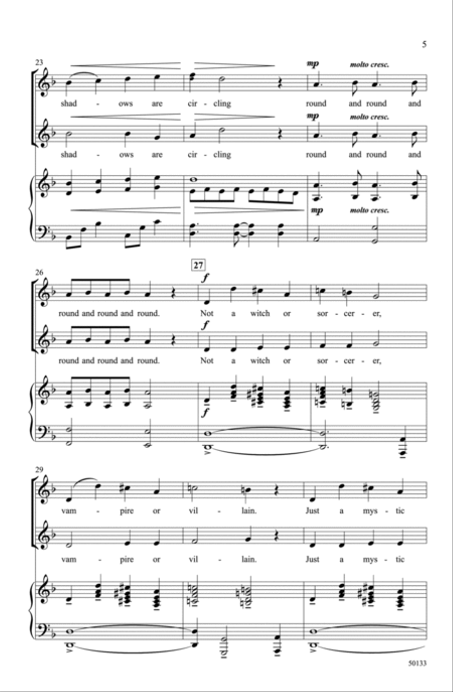 The Bat Choir scores gallery preview page 4