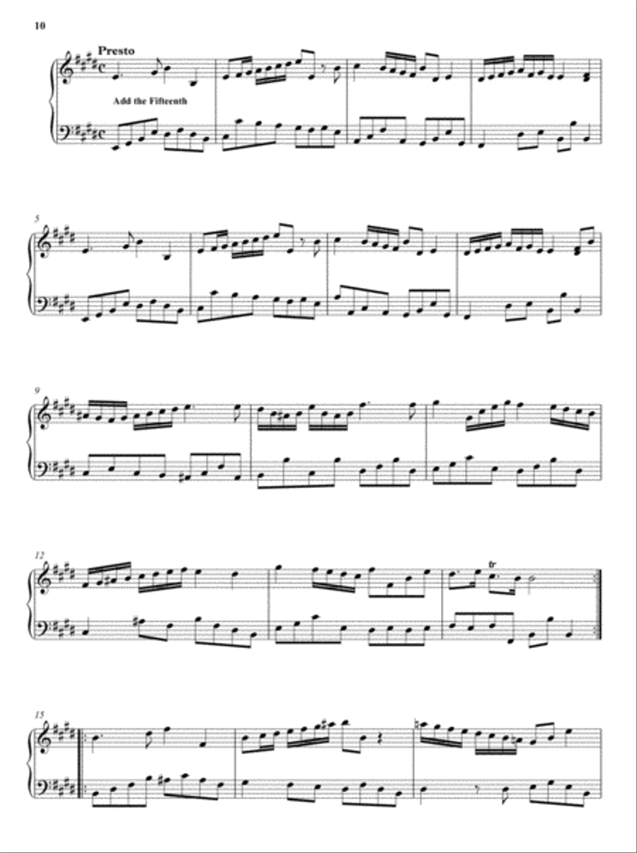 18th-century English Organ Music, Volume 2 Organ Solo scores gallery preview page 3