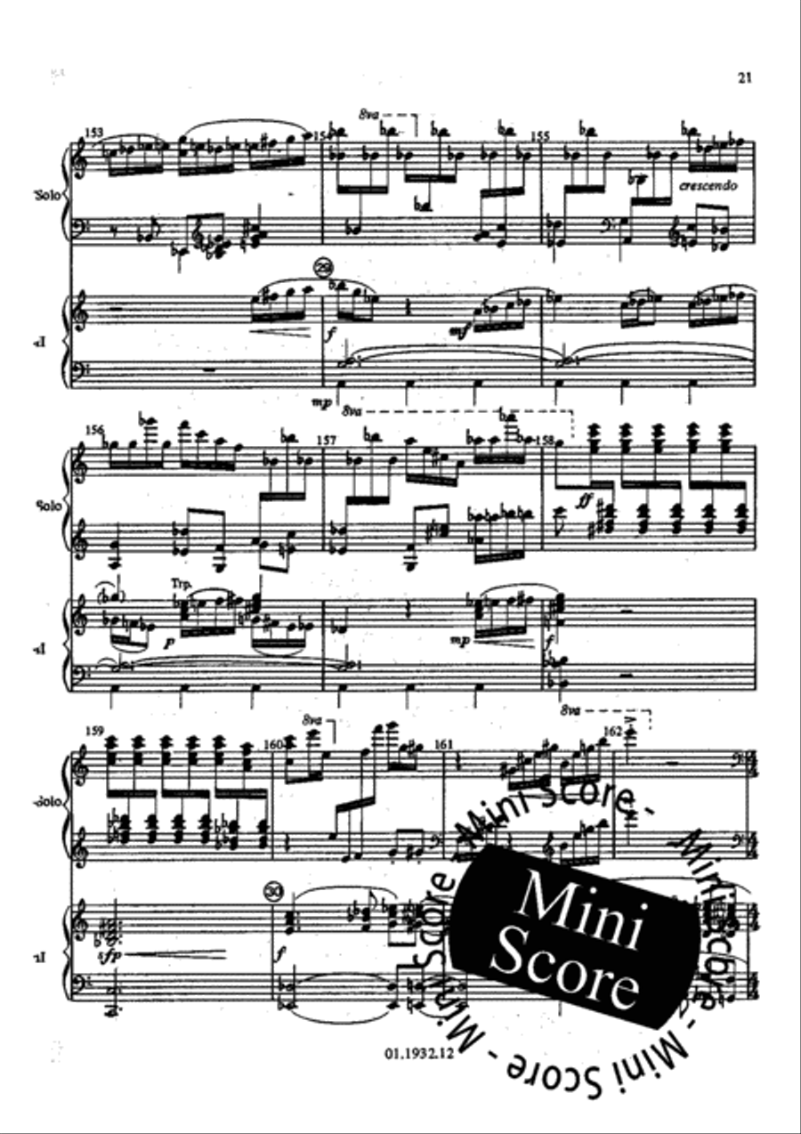 Concert Variations Concert Band scores gallery preview page 23