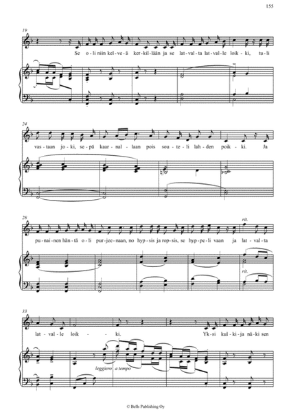 Oravan jaljilla, Op. 99 No. 4 (F Major)