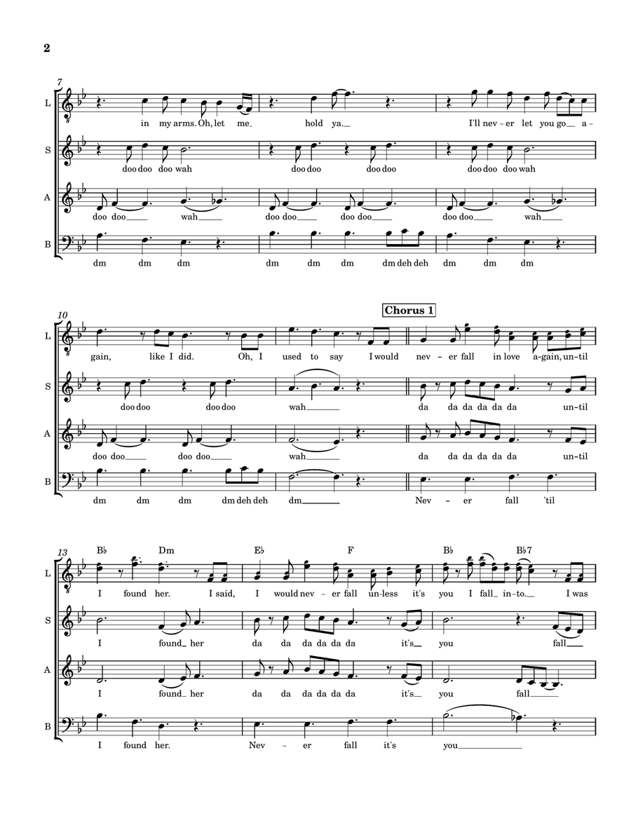Until I Found You 3-Part scores gallery preview page 3