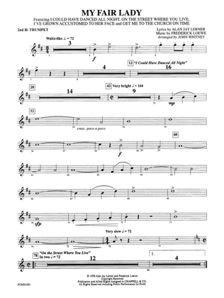 My Fair Lady (Medley): 2nd B-flat Trumpet