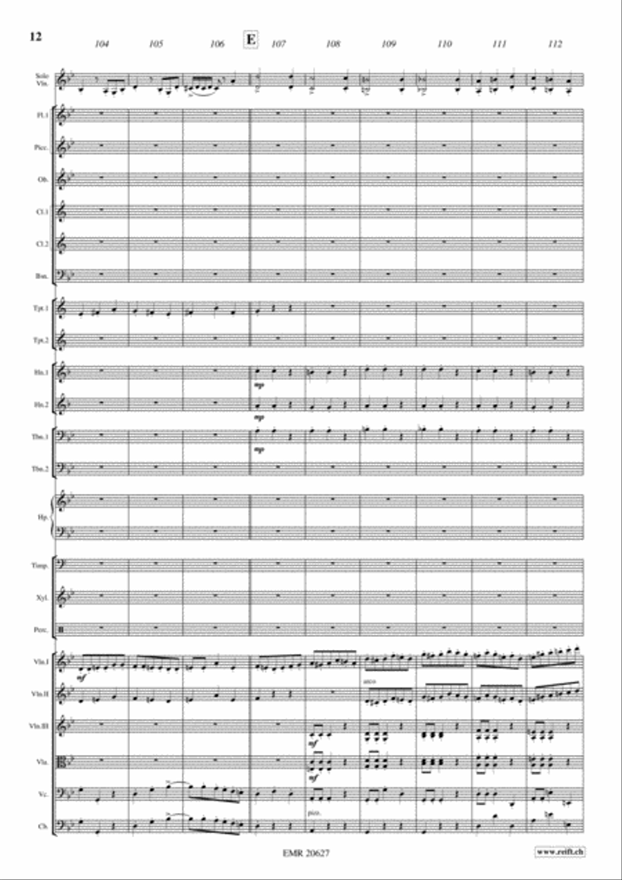 Danse Macabre Danse Macabre Orchestra scores gallery preview page 12