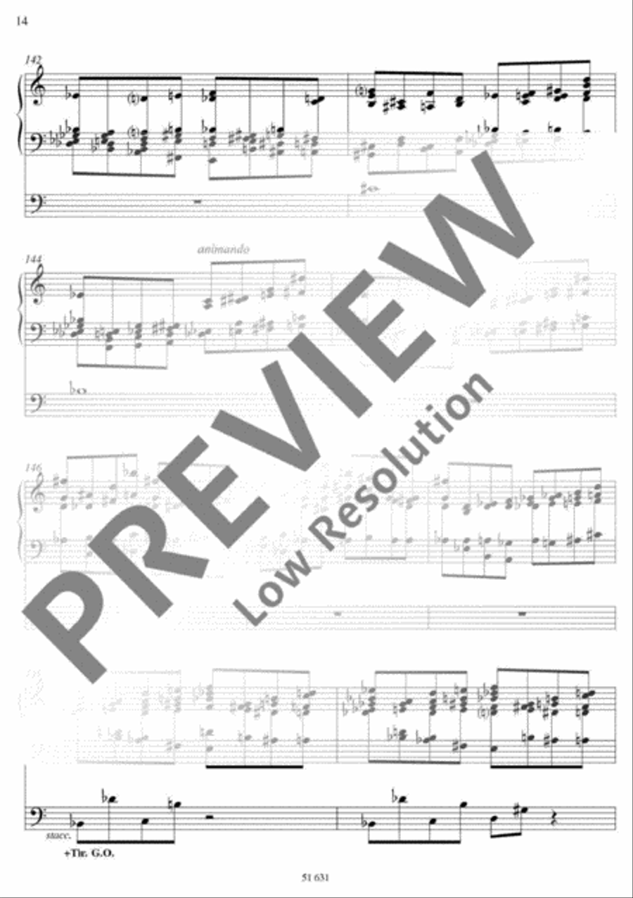 Fantaisie Organ scores gallery preview page 15