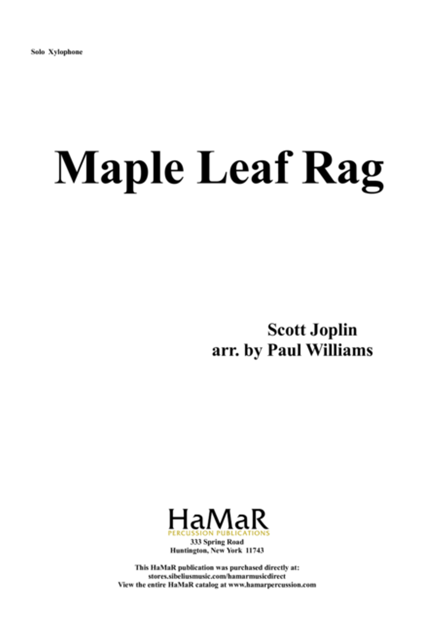 Maple Leaf Rag