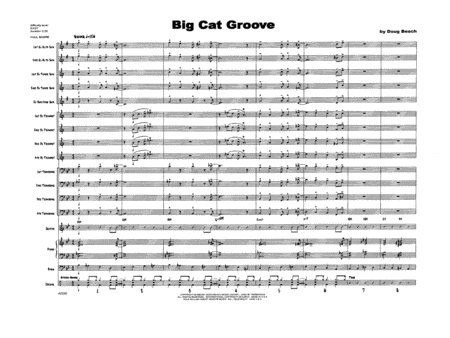 Big Cat Groove - Full Score