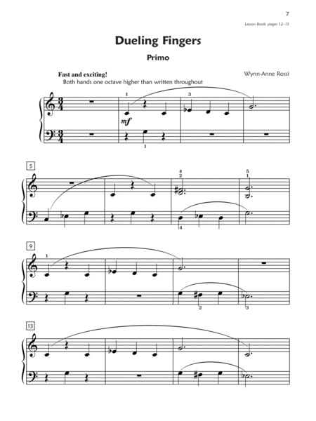 Premier Piano Course Duets, Book 2B