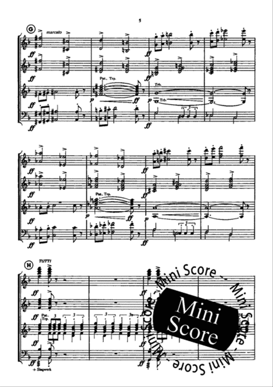 Le Roi D'Ys Le Roi D'Ys Fanfare Band scores gallery preview page 7