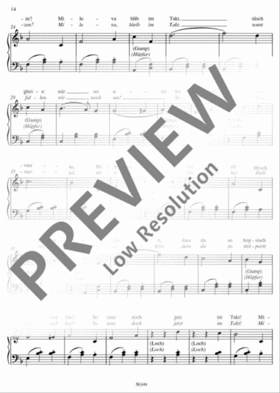 Chinderliecht (Kinderleicht / Kinderlicht) Piano Duet scores gallery preview page 14