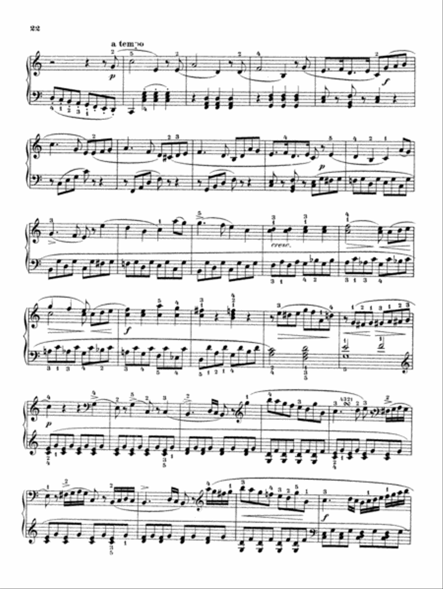 Cramer: Eleven Sontinas Piano Solo scores gallery preview page 3