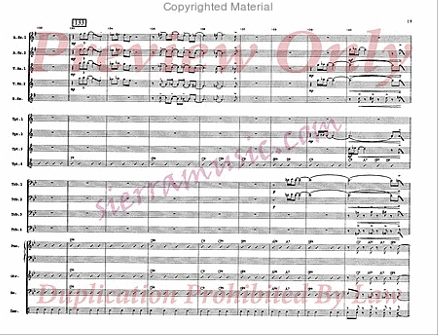 Keystone Shuffle Big Band scores gallery preview page 20