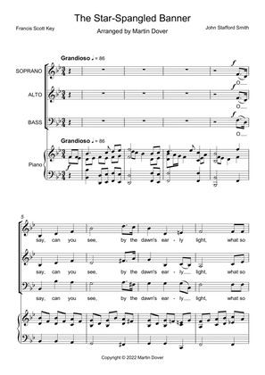 The Star-Spangled Banner - 3 part choir SAB - Mixed Voices