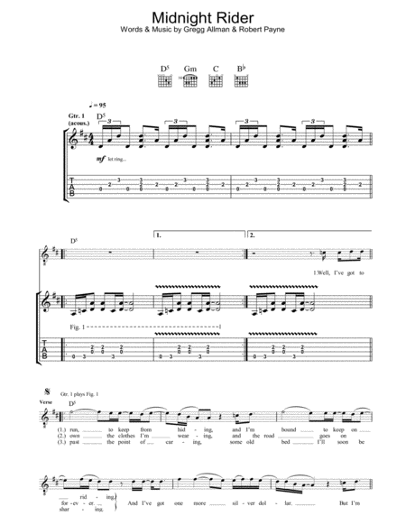 Allman Brothers Band - Chords and Tabs