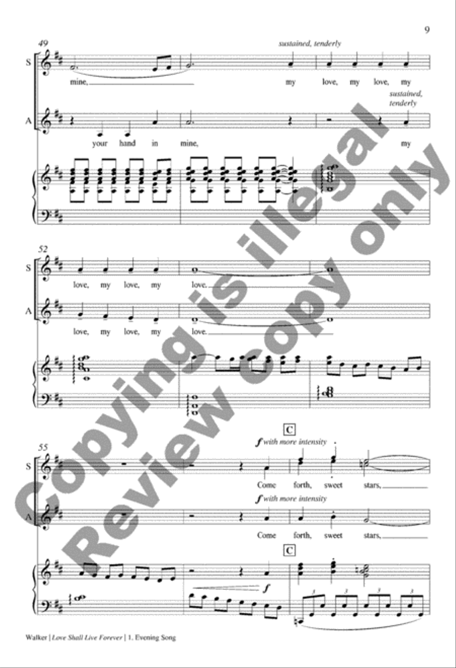 Love Shall Live Forever Love Shall Live Forever SSAA scores gallery preview page 10