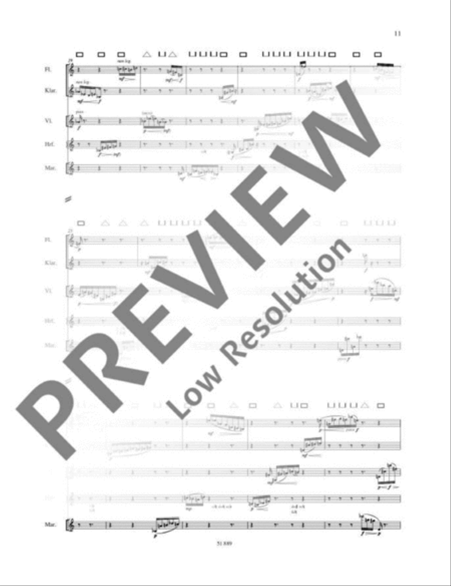Toronto Exercises B-Flat Clarinet scores gallery preview page 12