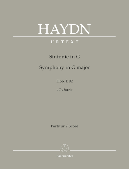 Symphony G major Hob. I:92 "Oxford"