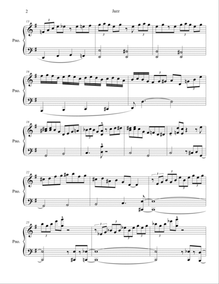 For Oscar For Oscar Piano Solo scores gallery preview page 2