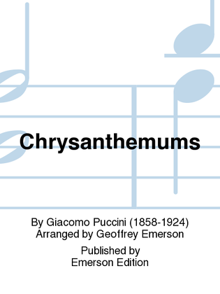 Book cover for Chrysanthemums