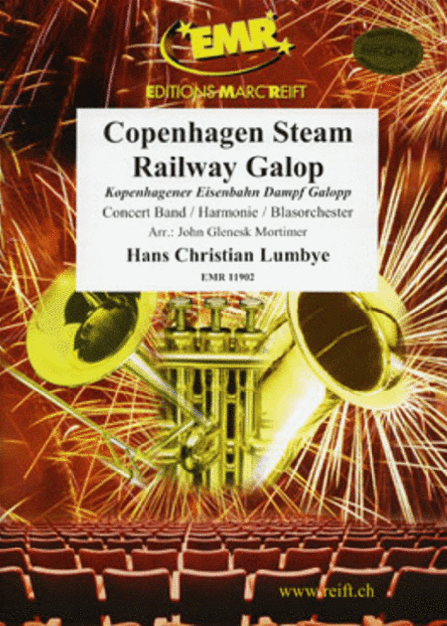 Copenhagen Steam Railway Galop Concert Band scores gallery preview page 1