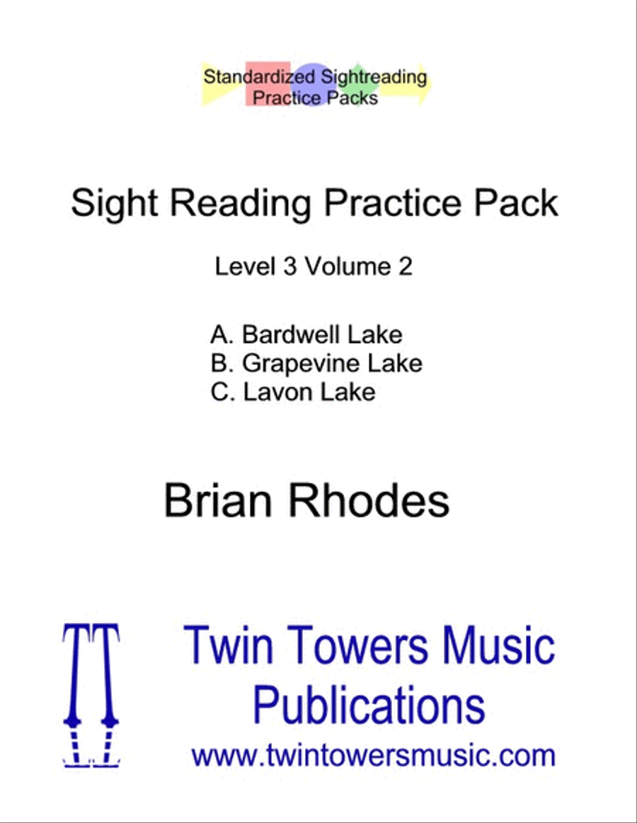 Sight Reading Practice Pack Level 3 Volume 2 Concert Band scores gallery preview page 1