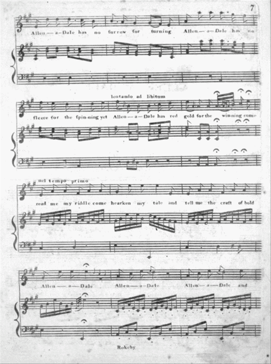 Allen A Dale from Rokeby Voice scores gallery preview page 2