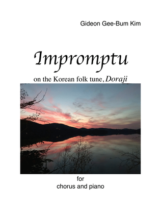 Impromptu on the Korean folk tune, "Doraji"