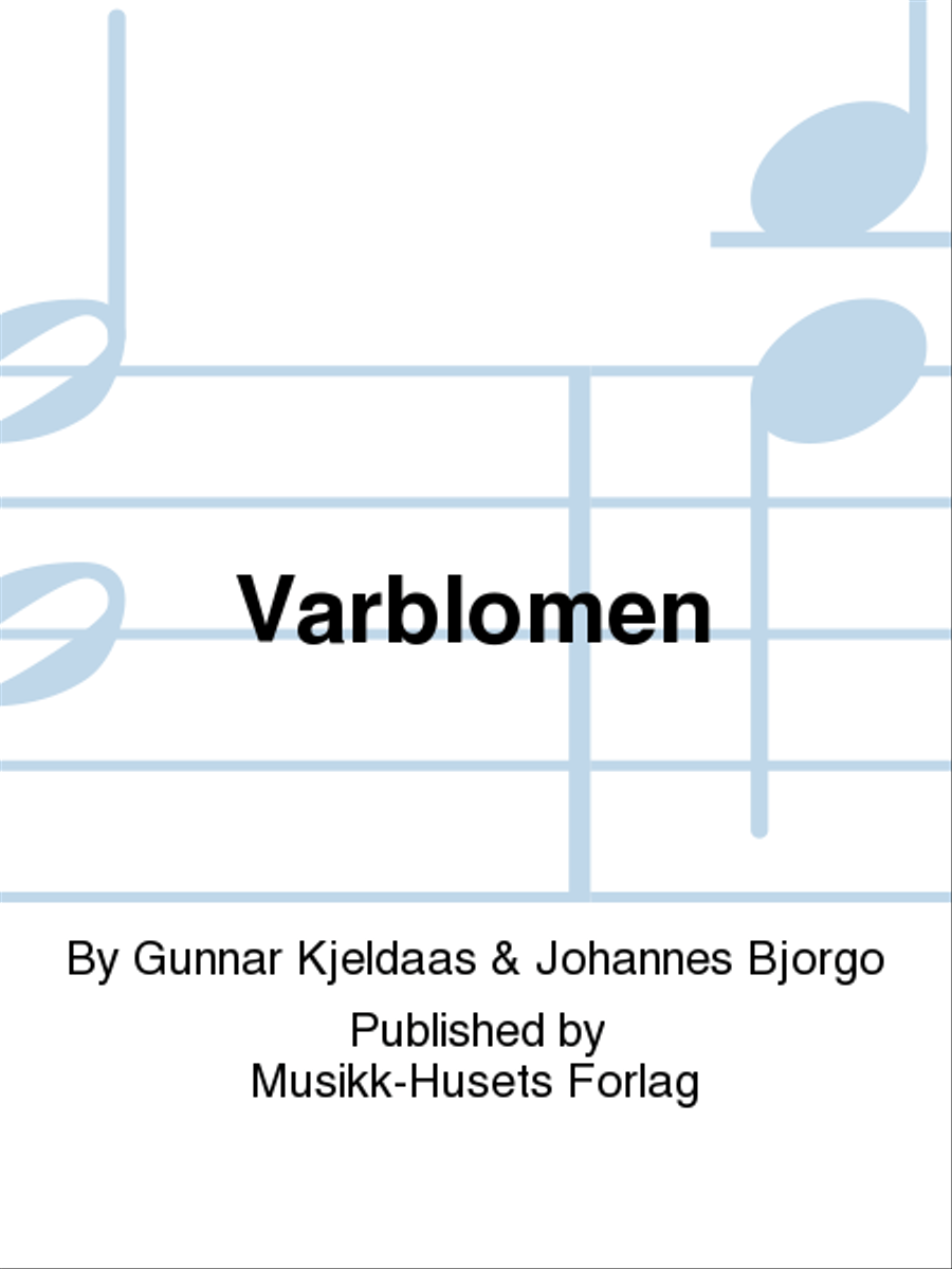 Varblomen Men's Choir scores gallery preview page 1