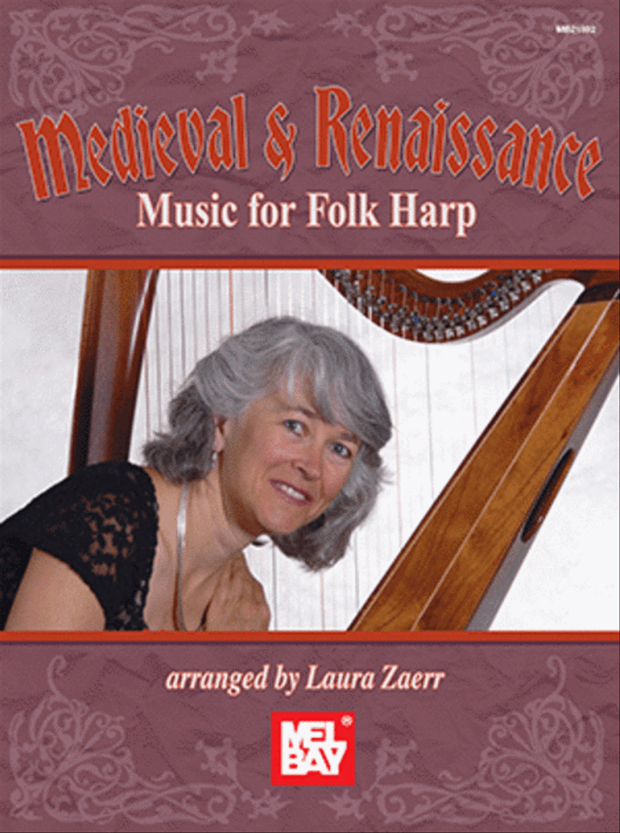Medieval and Renaissance Music for Folk Harp Pedal Harp scores gallery preview page 1