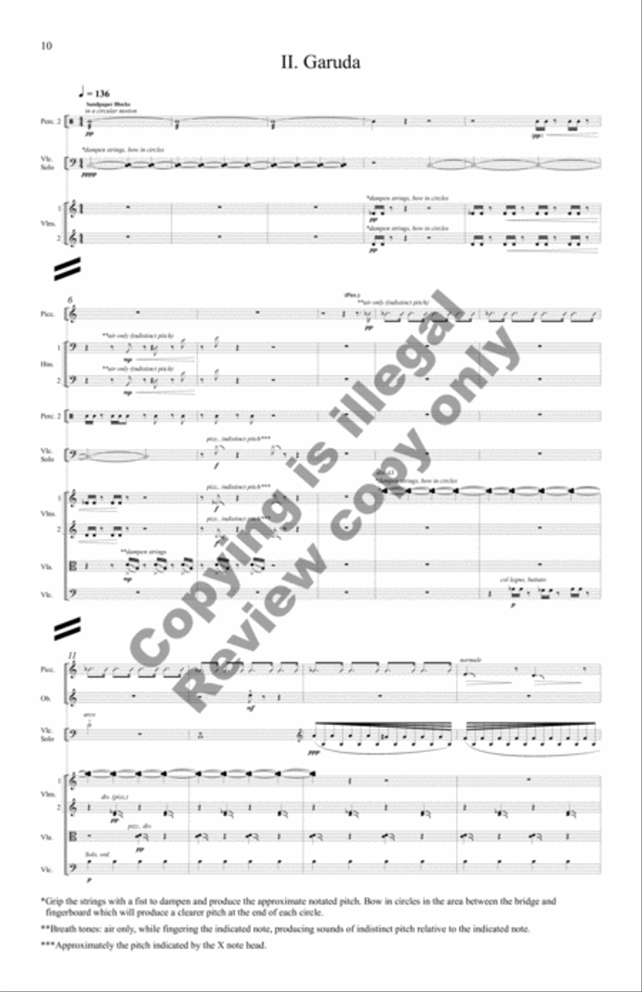 Legends of Kintamani (Additional Orchestra Score) Score scores gallery preview page 8