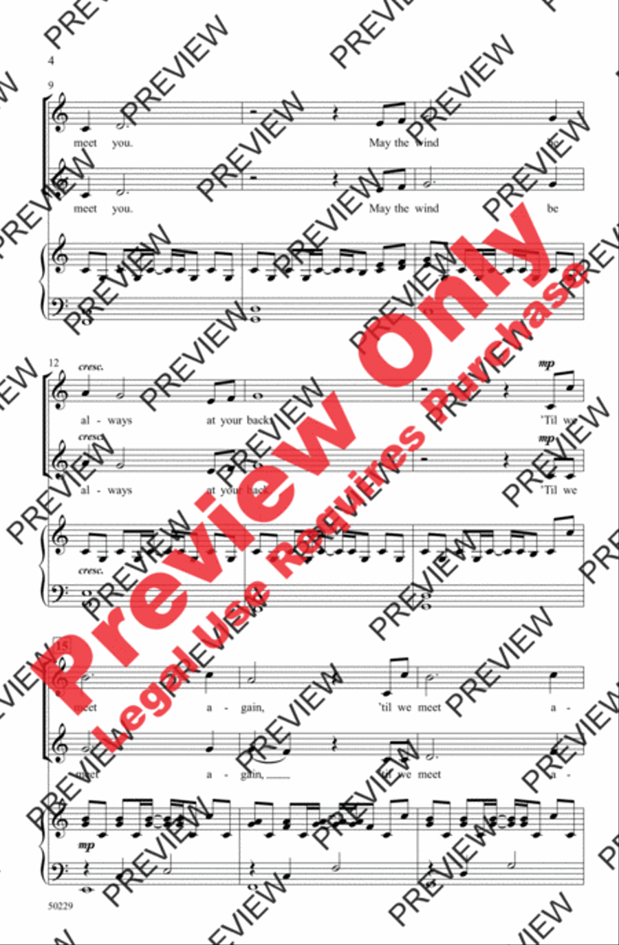 Light of Grace 2-Part scores gallery preview page 4