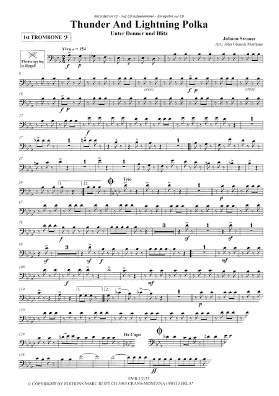 Play The 1st Trombone With The Philharmonic Wind Orchestra Concert Band scores gallery preview page 4