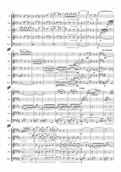 Debussy: La plus que lente (Valse) - wind quintet image number null