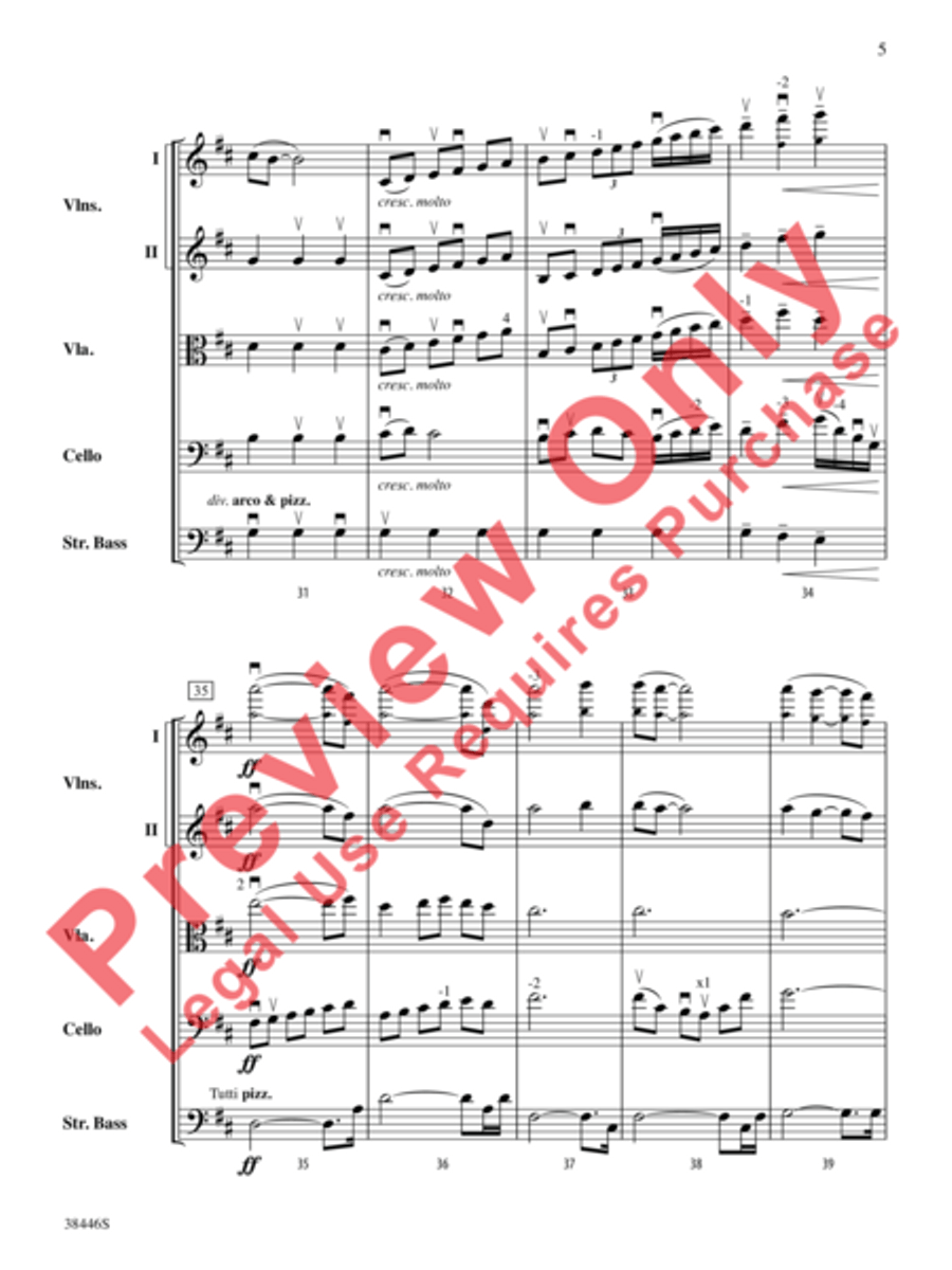 Open Arms String Orchestra scores gallery preview page 6